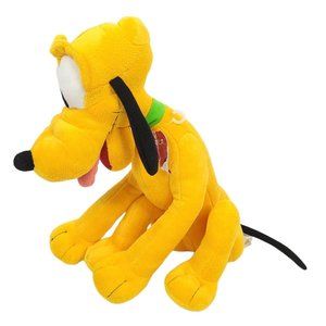 Disney Kohls Cares Pluto Plush Dog 14" Stuffed Animal Toy Yellow